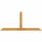 Ekena Millwork Portland Rough Sawn Timber Gable Bracket, Western Red Cedar, 96"W x 44"H x 4"D x 6"F, 11/12 Pitch GBW096X44X0406POR00RWR - alternate 1